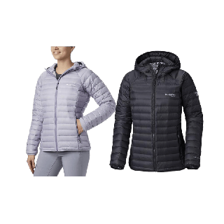 Columbia แจ็คเก็ตกันหนาวผู้หญิง รุ่น W ALPHA TRAIL™ DOWN HOODED JACKET