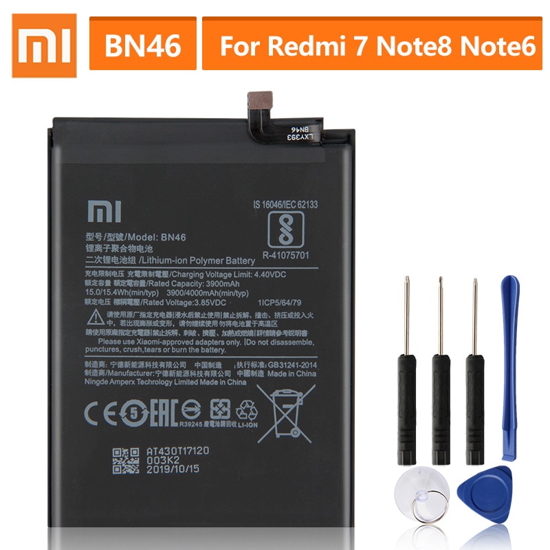 Bn46 аккумулятор redmi 7