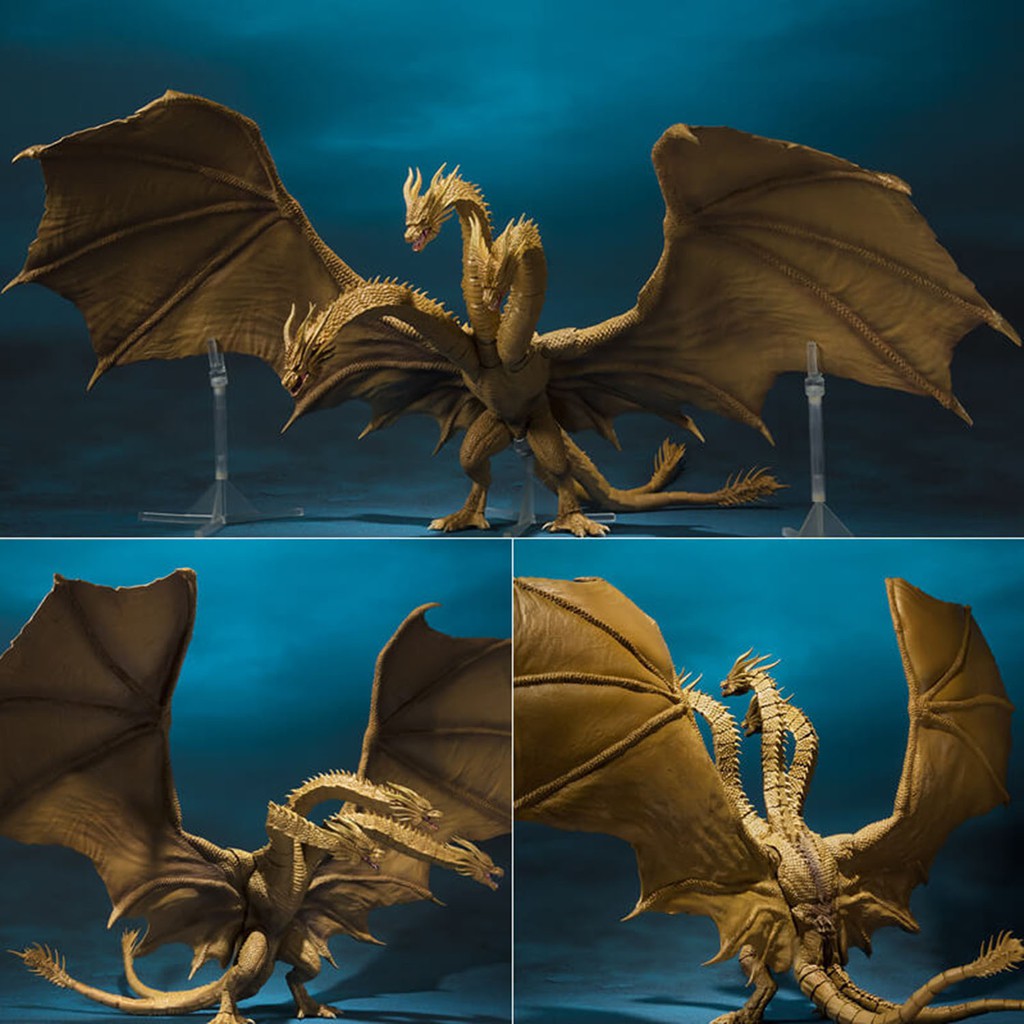 Figma ฟิกม่า King Ghidorah 2019 คิงกิโดราห์ มังกรทอง 3 หัว Godzilla ก็อดซิลล่า 2 ราชันแห่งมอนสเตอร์ 