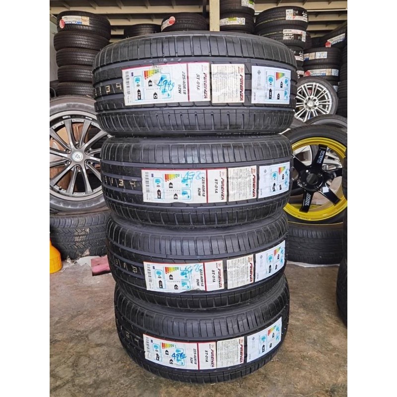 ยาง ฟิเรนซ่า ST-01A ผลิตไทย 🇹🇭🇹🇭 โรงงานเดียวกับ Dunlop ปลายปี 20 - 225/55/17, 225/40/18, 225/45/18, 