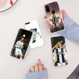 เคสโทรศัพท์มือถือแบบนิ่ม ใส ลาย Ronaldo ML-70 CR7 สําหรับ VIVO Y22s Y16 Y02S Y02 Y01 V25 V25E X80 Pro