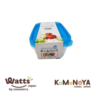 Komonoya กล่องใส่อาหารA 2P ฟ้า
