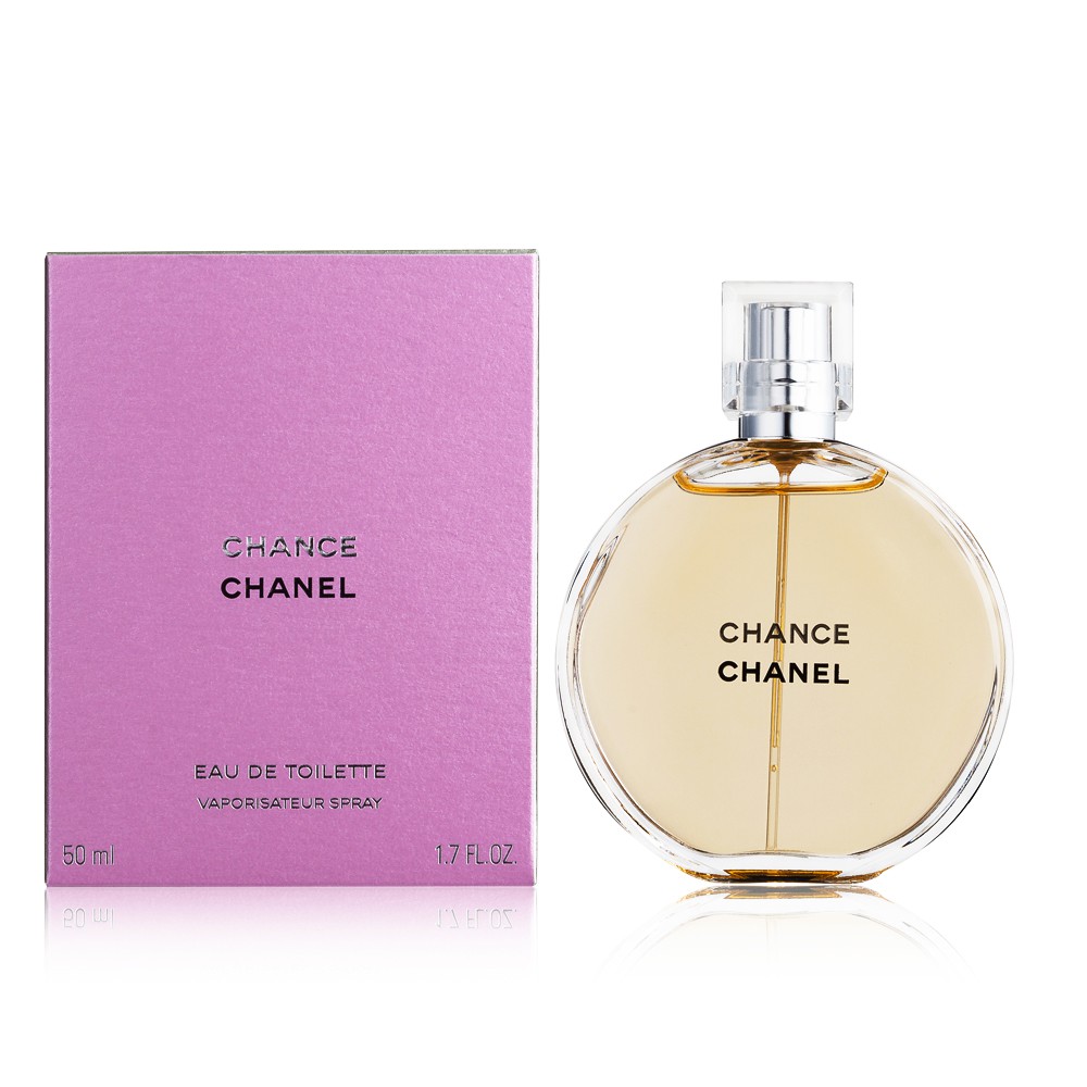 แท้/พร้อมส่ง CHANEL CHANCE EDT Vaporisateur Spray 50ml. กล่องซีล