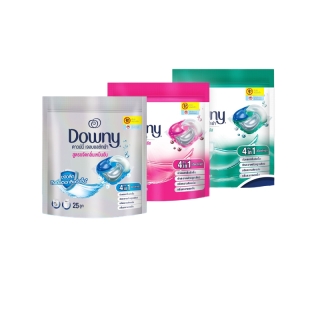 [แพคสุดคุ้ม] Downy ดาวน์นี่ เจลบอลซักผ้า ผลิตภัณฑ์ซักผ้า สูตรเข้มข้น 25 ลูก x 3 แพ็ค (เลือกสูตรได้)