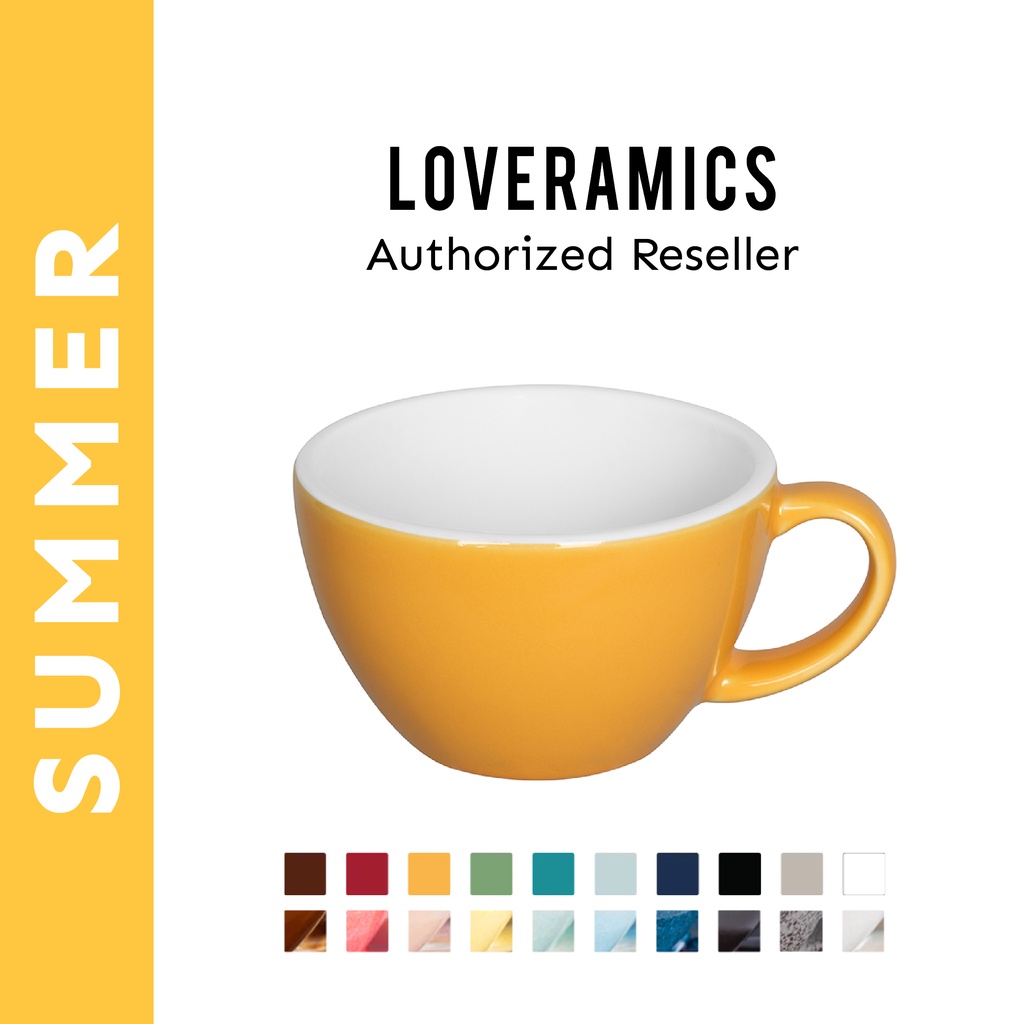 LOVERAMICS แก้วกาแฟเซรามิค รุ่น EGG ขนาด 300 ml. Latte cup