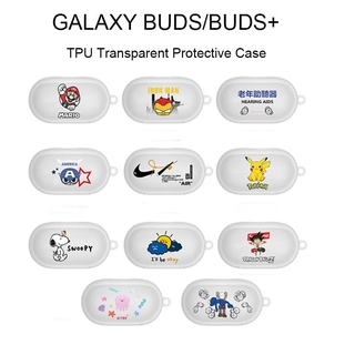 เคสหูฟังไร้สาย ชนิด Tpu แบบใส สำหรับ Samsung Galaxy Buds Buds + Buds Plus 2020