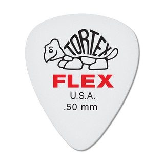 ปิ๊กDunlop รุ่น TORTEX  FLEX  Standard  0.50 แดง ปิ๊ก  ปิ๊ค ปิ๊กกีต้าร์