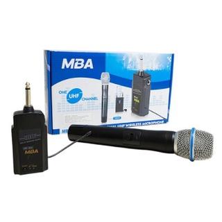 ไมค์ลอยเดี่ยว ไมโครโฟน MBA ไมค์ Microphone ไมค์ไร้สาย รุ่น MB-360 คลื่นความถี่ UHF