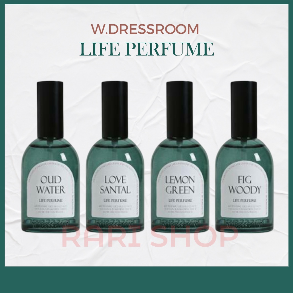 [W.DRESSROOM] Life น้ําหอม (100 มล.) 4 แบบ (Figwoody / Oudwater / Love Santal / Lemon Green)