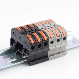 Spl-1 ขั้วเชื่อมต่อประเภทแบบด่วน 32A 10 ชิ้น UK2.5B Terminal Block