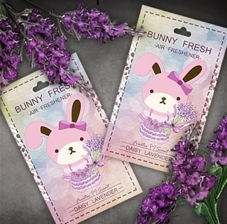 ล็อตใหม่ พร้อมส่ง 🐰แผ่นน้ำหอมปรับอากาศ Bunny fresh บันนี่เฟรส ของแท้ ส่งด่วน