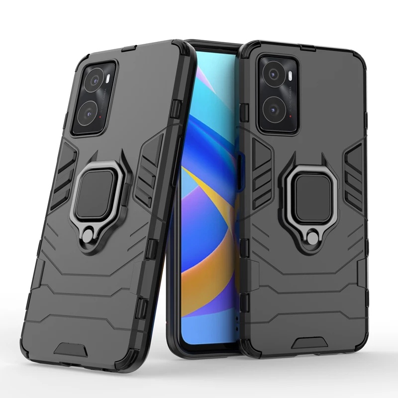 Hybrid เคสหุ่นยนต์ เคส ขอบกันกระแทก Oppo Reno 12 Pro 5G 11 11F 8 8z 7z 6 6z 5 4 3 4G 2 2z 2F แบบ พร้