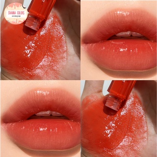 ORANGE PEACH ลิปเนื้อออยล์ สีชัด ติดทน ฉ่ำวาว ลิป แอนด์ ชีค พีช โกลว์ ทินท์