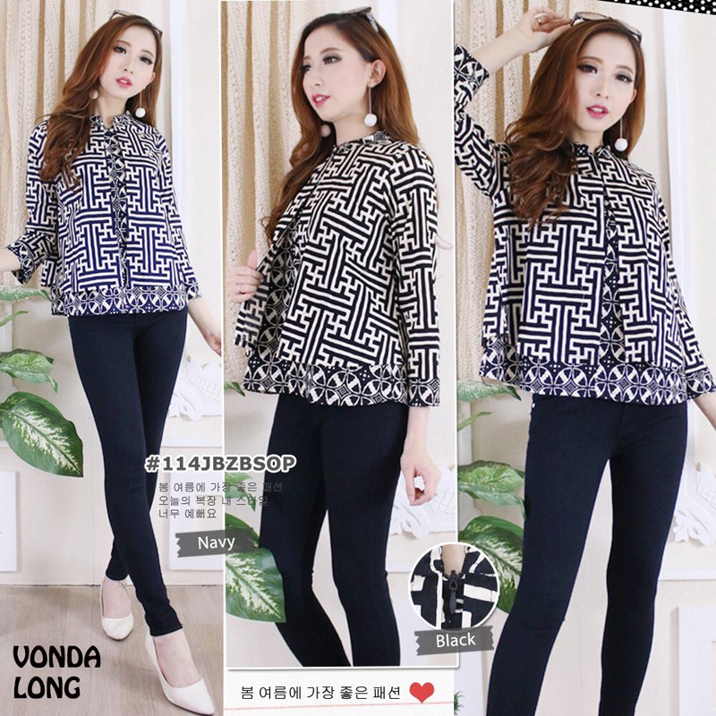 VANNDA LONG TOP JUMBO - เสื้อ JUMBO BATIK