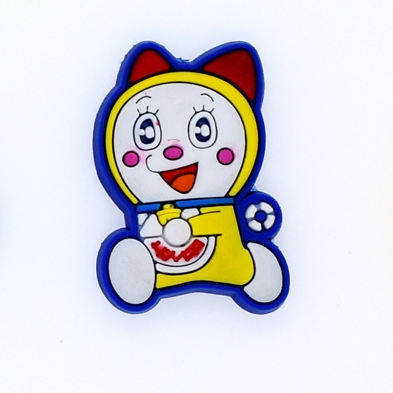 สําหรับ Crocs Jibbitz Pins สีสันน่ารัก Doraemon DIY รองเท้าปุ่ม Charm