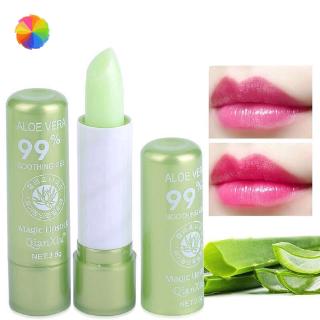 Change Color Non-stick Cup Lipstick Lips Balm Moisturizing Long-lasting Natural Aloe Vera Lip Gloss YUE