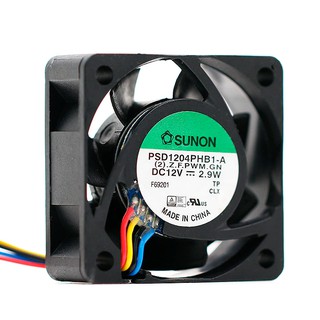 original sunon PSD1204PHB1-A (2).Z.F.GN 12V 2.9W 4015 40mm 4cm case cooling fan