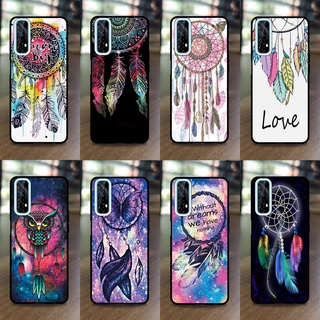 เคส Realme 7 ลายตาข่ายดักฝัน ขอบนิ่มหลังแข็ง เคสมือถือ เคสโทรศัพท์ Case เคส TPU ขอบนิ่มหลังแข็ง ไม่ขูดตัวเครื่อง