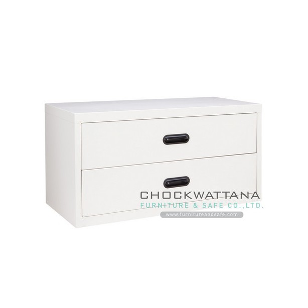 ตู้เหล็ก2ลิ้นชักเตี้ย USB-4 (KIOSK)