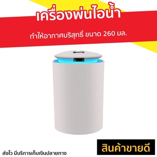 เครื่องพ่นไอน้ำ ทำให้อากาศบริสุทธิ์ ขนาด 260 มล. - เครื่องอโรม่า