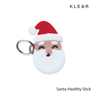 KlearObject Healthy Stick-Santa ที่กดปุ่มอนามัย กดลิฟท์ กดปุ่มATM แท่งกดปุ่มอะคริลิค พวงกุญแจ เข็มกลัดแม่เหล็ก ซานต้า