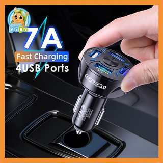 ที่ชาร์จในรถ ชาร์จเร็ว QC3.0 USB Car Charger Quick Charge หัวชาร์จ 3ช่อง USB 3.0 อะแดปเตอร์ ชาร์จในรถ