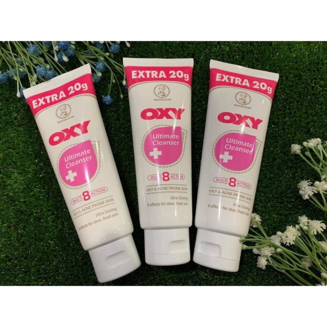 พร้อมส่งงง โฟมล้างหน้า Oxy ultimate cleanser 120กรัม Exp. 05/2022