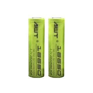 ถ่านชาร์จAWT IMR18650 2400mAh 3.7V ของแท้ 2 ก้อน