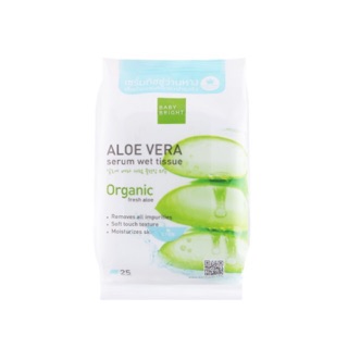 Baby Bright Aloe Vera Serum Wet Tissue