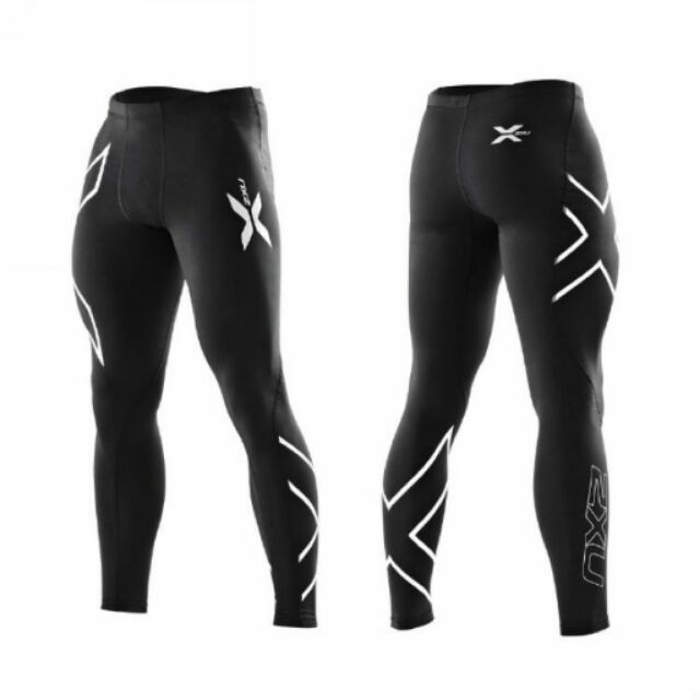 กางเกงขายาวรัดกล้ามเนื้อสำหรับผู้ชาย(2XU Men's Compression Tights)
