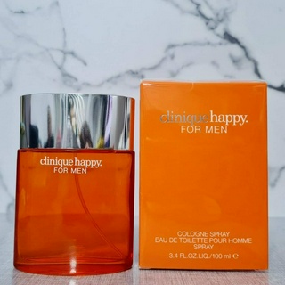 น้ำหอม Clinique Happy For Men Eau De Toilette Spray 100มิล กล่องซีล