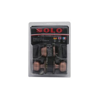 ลูกบิด + DEAD BOLT SOLO 88-2201 AC หัวจัน AC | SOLO | 88-2201 AC ลูกบิดประตู มือจับประตู ประตูและหน้าต่าง ลูกบิด + DEAD