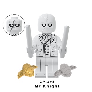 ของเล่นตัวต่อฟิกเกอร์ Mr Knight Superhero Jake Lockley ขนาดเล็ก ของขวัญ สําหรับเด็ก