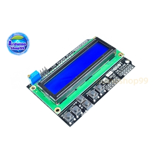 LCD1602 Character LCD Input/Output Expansion Board LCD Keypad Shield