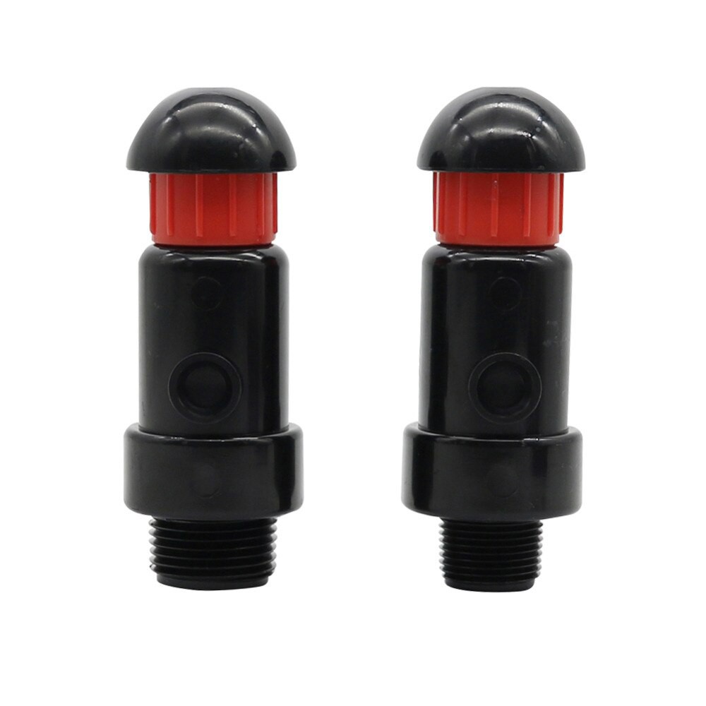 วาล์วไอเสียช่องระบายอากาศอัตโนมัติเกลียวขนาด 1", 3/4" ตัวผู้และวาล์วไอดี 1 ชิ้น