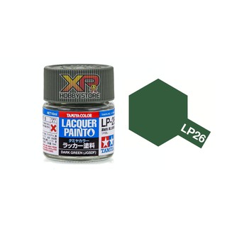 Tamiya Lacquer Paint LP-26 Dark Green (JGSDF)