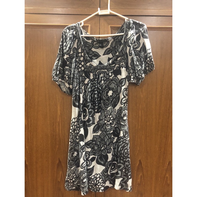 dress MNG MANGO europe size S โทนนำ้ตาลเทา