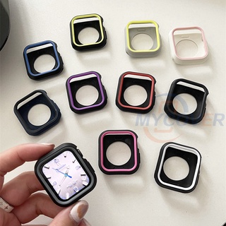 เคสซิลิโคนนิ่ม สําหรับ Smart Watch Series 7 6 SE 5 4 3 2 1 45 มม. 41 มม. 44 มม. 40 มม. 42 มม. 38 มม.