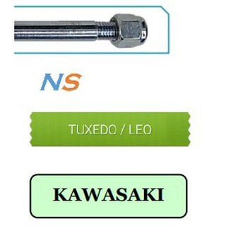 แกนล้อหลัง#kawasaki TUXEDO #LEO