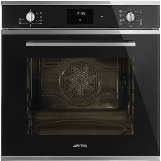 [0% 10 เดือน] เตาอบ (Smeg) Cucina Aesthetic รุ่น  SF6400TVN ขนาด 60 CM สีดำ