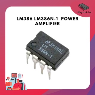 LM386 LM386N-1 Low Voltage Audio Power Amplifier