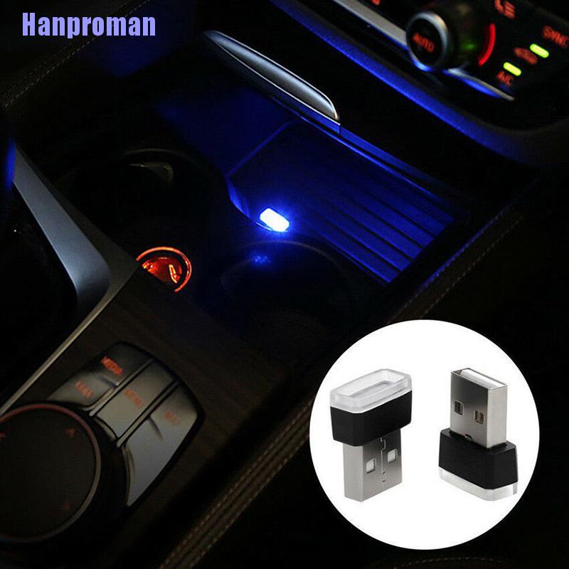 Hm> Usb Led Mini Car Interior Light Strip Flexible Neon Atmosphere Tube ...