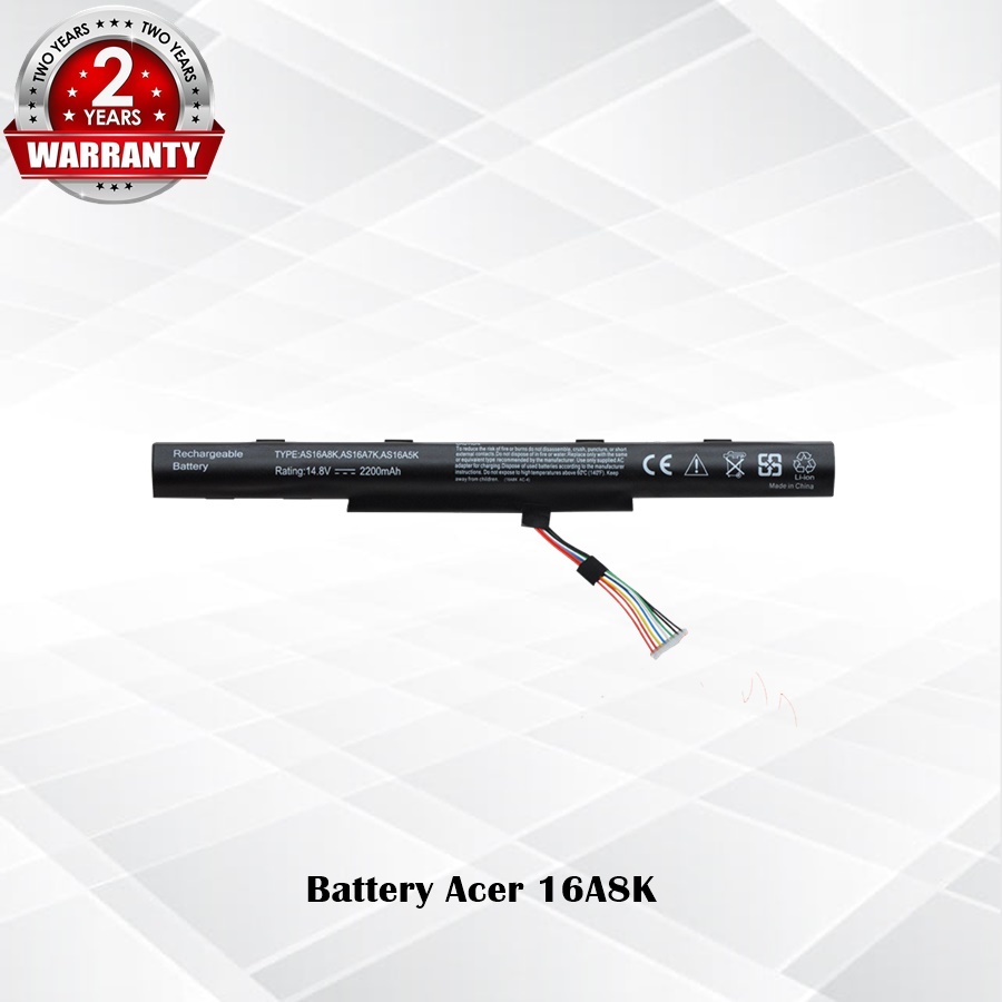 Battery Acer 16A8K / แบตเตอรี่โน๊ตบุ๊ค รุ่น AS16A5K AS16A7K (OEM) *รับประกัน 2 ปี*