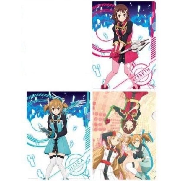 Sword Art​ Online​ ชุดแฟ้ม A4 3 ใบ