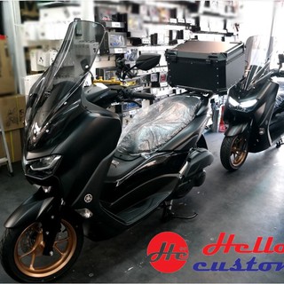 ชิวหน้า สโมค ทรง Touring NEW NMAX 2020 - 2022 ยาว 28 นิ้ว รวมขาจับ