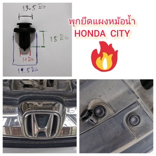 CARE10 พุกกันชน แผงหม้อน้ำ HONDA ชุด 20 ตัว