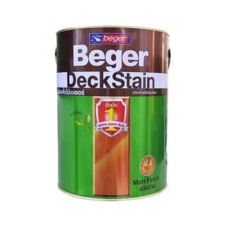   สีย้อมพื้นไม้ Beger #3900 สีใส ด้าน 1GL