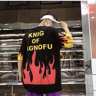 เสื้อโอเวอร์ไซต์ 🔥สกรีนลาย KNIG