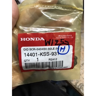 โซ่ลาวลิ้น 92 ข้อ แท้ HONDA ใส่รถ click-125i///W-125