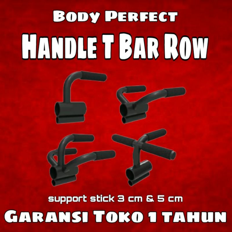 Handle T Bar Landmine Raw Barbell Holder Home Gym Fitness